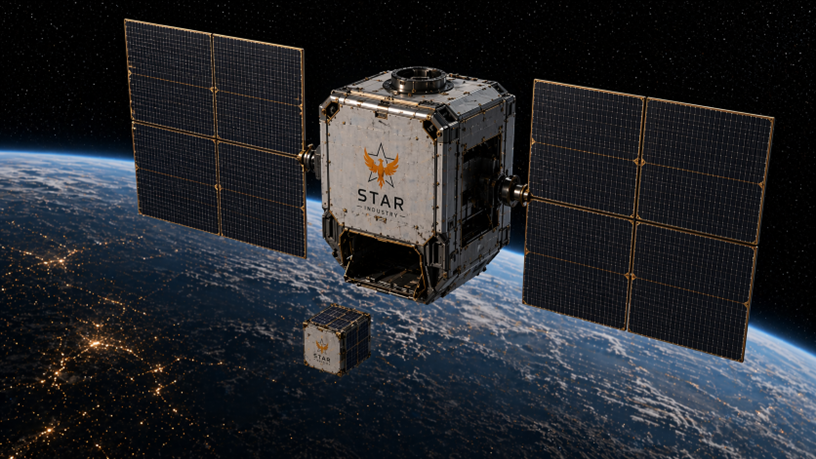 GravityWorks production platform in orbit